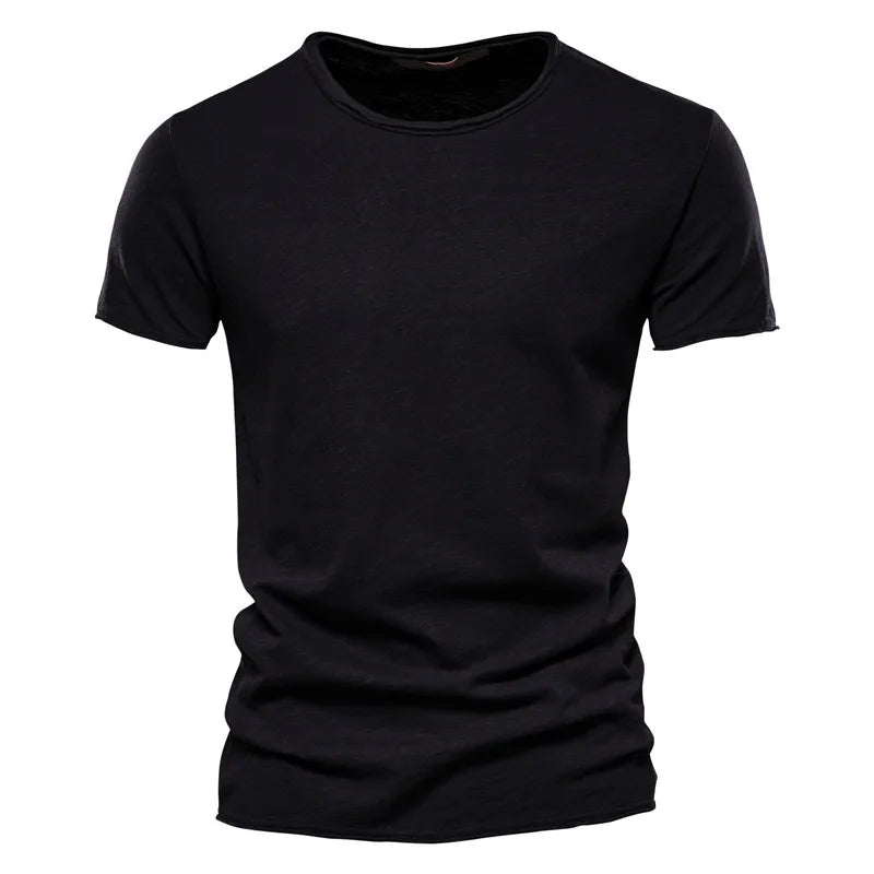 Herren T-Shirt Baumwolle Weich Bequem