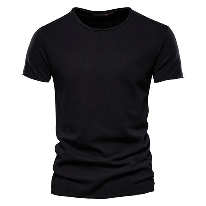 Herren T-Shirt Baumwolle Weich Bequem