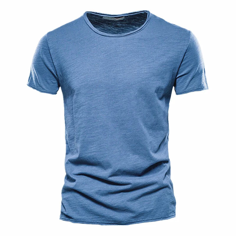 Herren T-Shirt Baumwolle Weich Bequem
