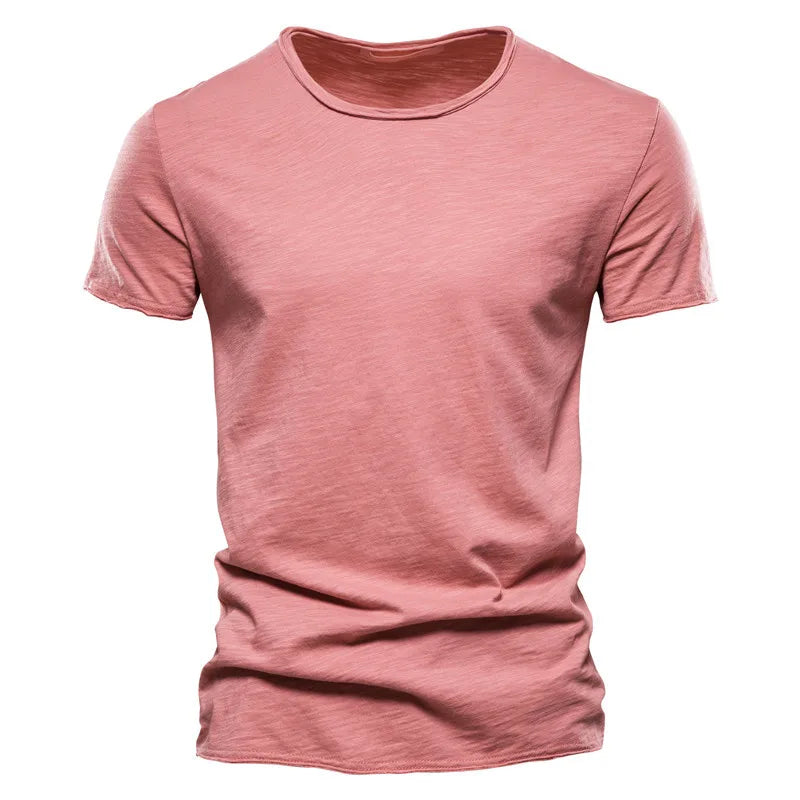 Herren T-Shirt Baumwolle Weich Bequem