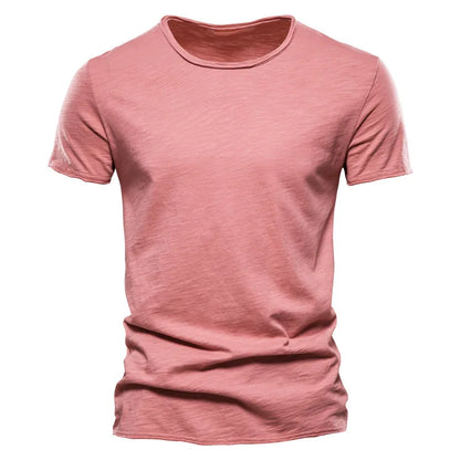 Herren T-Shirt Baumwolle Weich Bequem