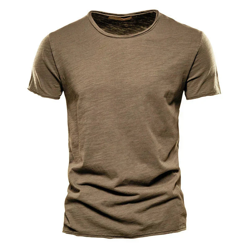 Herren T-Shirt Baumwolle Weich Bequem