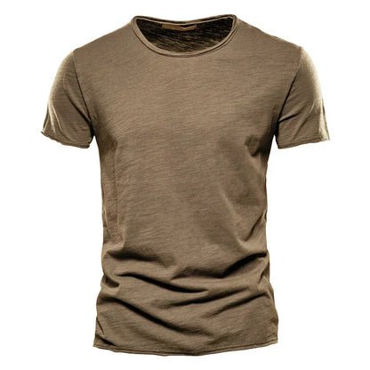 Herren T-Shirt Baumwolle Weich Bequem