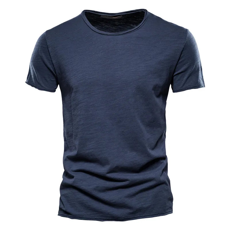 Herren T-Shirt Baumwolle Weich Bequem