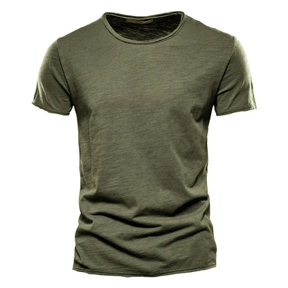 Herren T-Shirt Baumwolle Weich Bequem