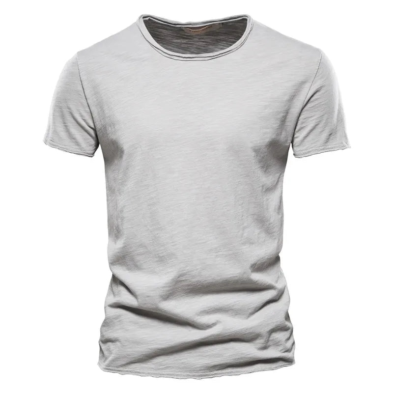 Herren T-Shirt Baumwolle Weich Bequem