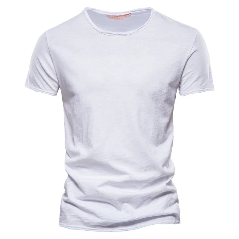 Herren T-Shirt Baumwolle Weich Bequem