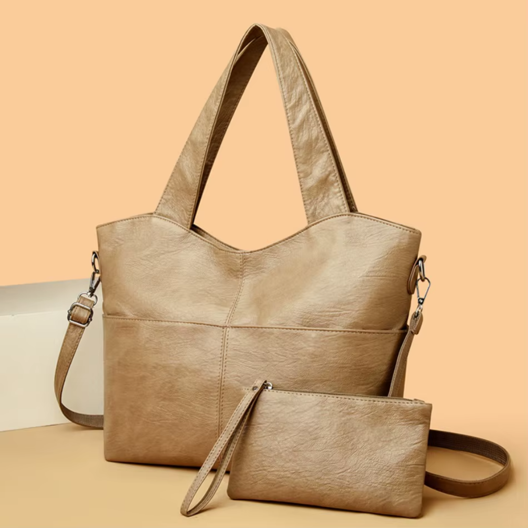 Damenhandtasche Doppelriemen Elegantes Design