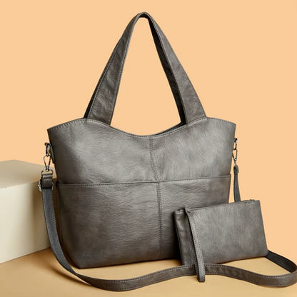 Damenhandtasche Doppelriemen Elegantes Design
