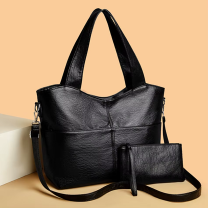 Damenhandtasche Doppelriemen Elegantes Design