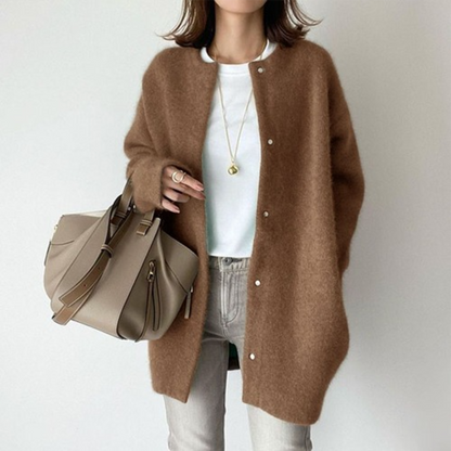 Damen Langarmcardigan Elegantes Design