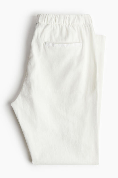 Herren Slim-Fit-Hose mit Kordelzug Bequem
