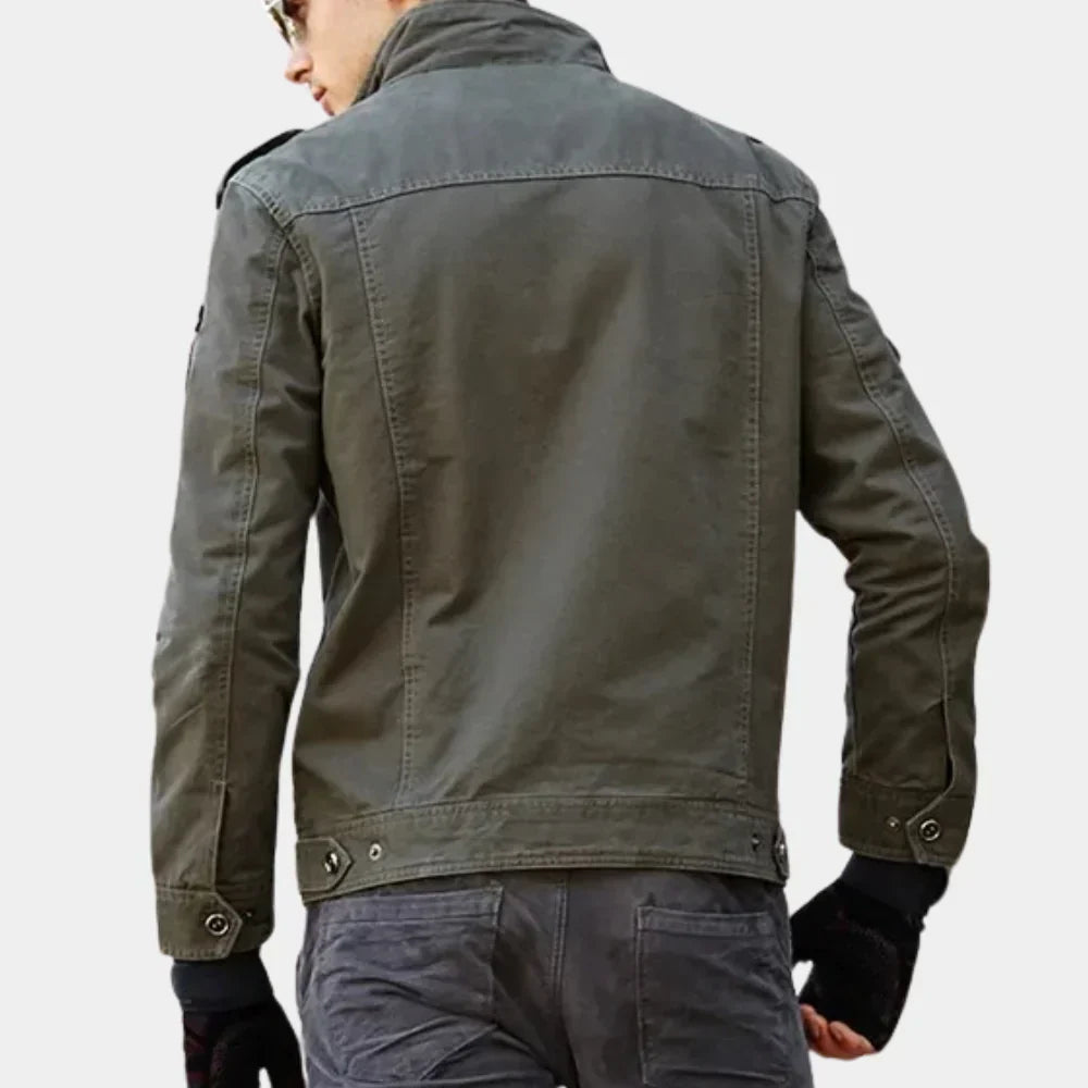 Herren Slim-Fit-Jacke Komfortabel Stilvoll - Norvielle