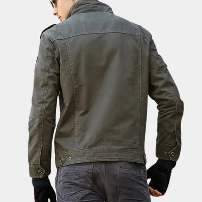 Herren Slim-Fit-Jacke Komfortabel Stilvoll - Norvielle