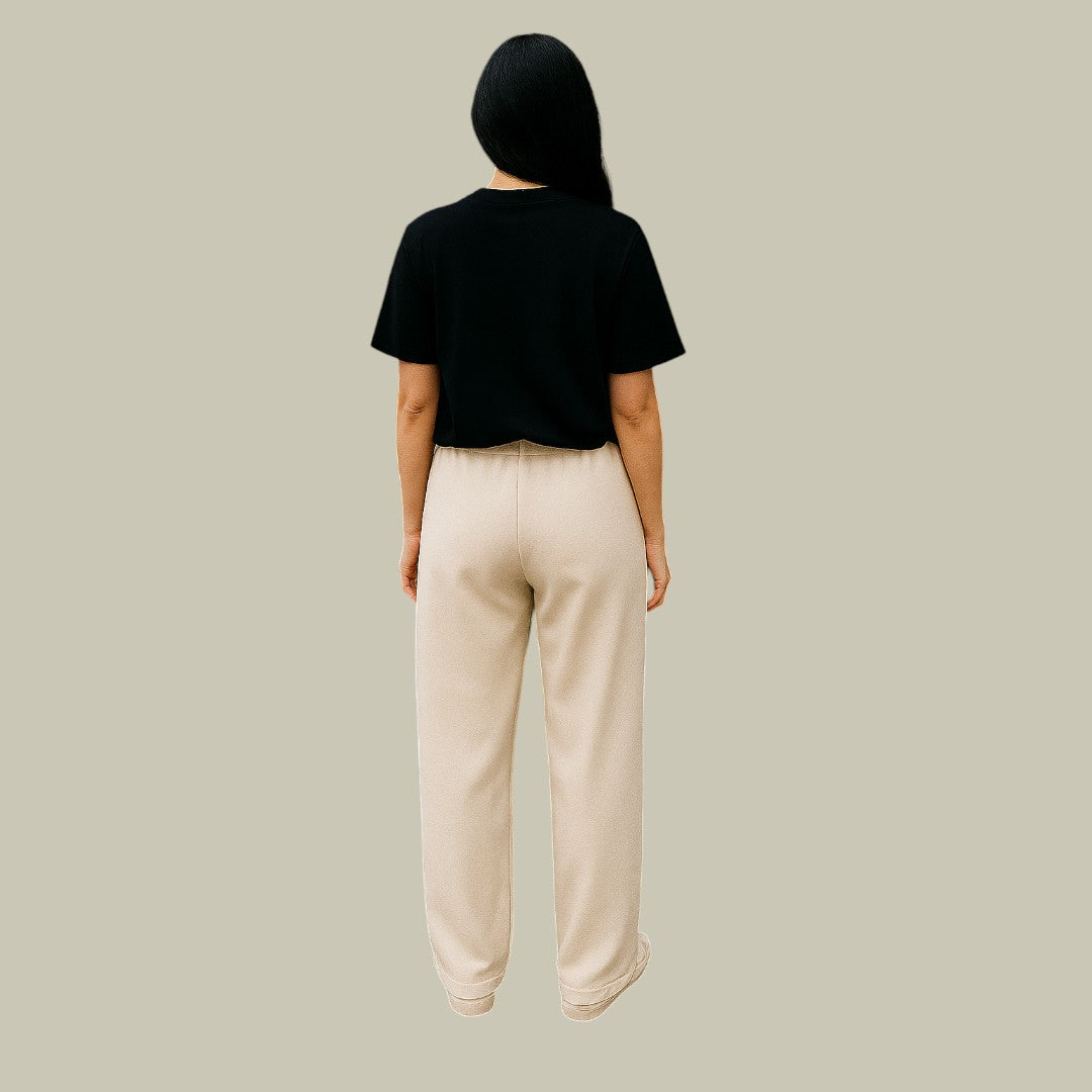 Damen Strickhose Locker Geschnitten Bequem