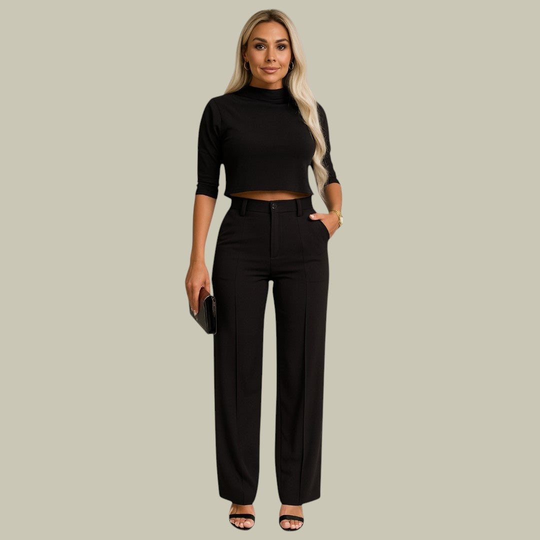 Damen Zweiteiler Stilvoll Elegantes Outfit - Norvielle