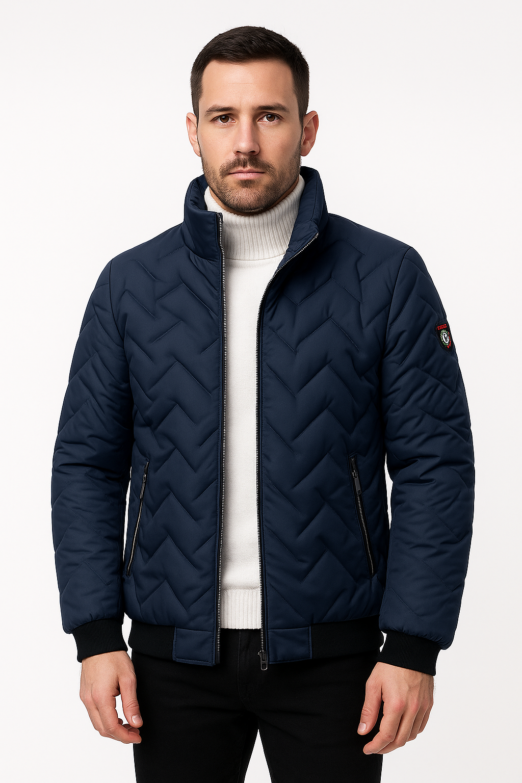 Herren Winterjacke Gewatteert Warm - Norvielle