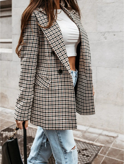 Karina | Karierter Blazer für Damen Zendoo.de