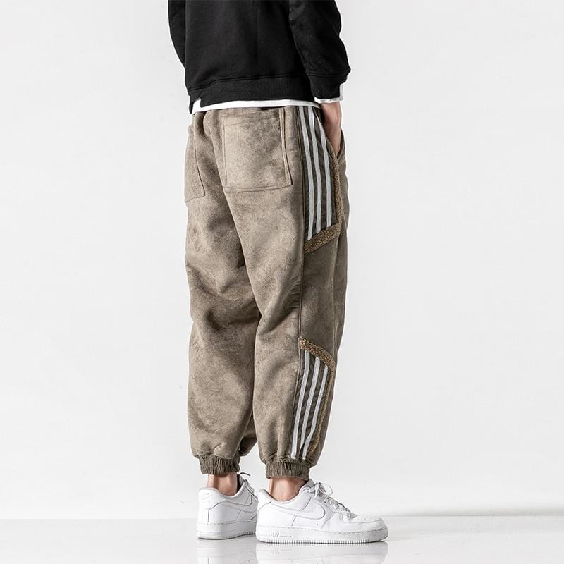 Herren Joggerhose Streetwear Mit Panels