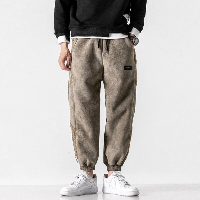 Herren Joggerhose Streetwear Mit Panels