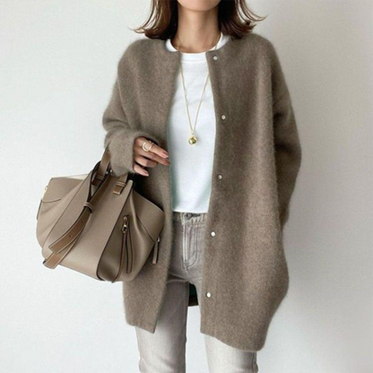 Damen Langarmcardigan Elegantes Design