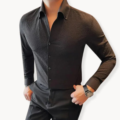 Herren Hemd Klassisch Elegantes Baumwolle