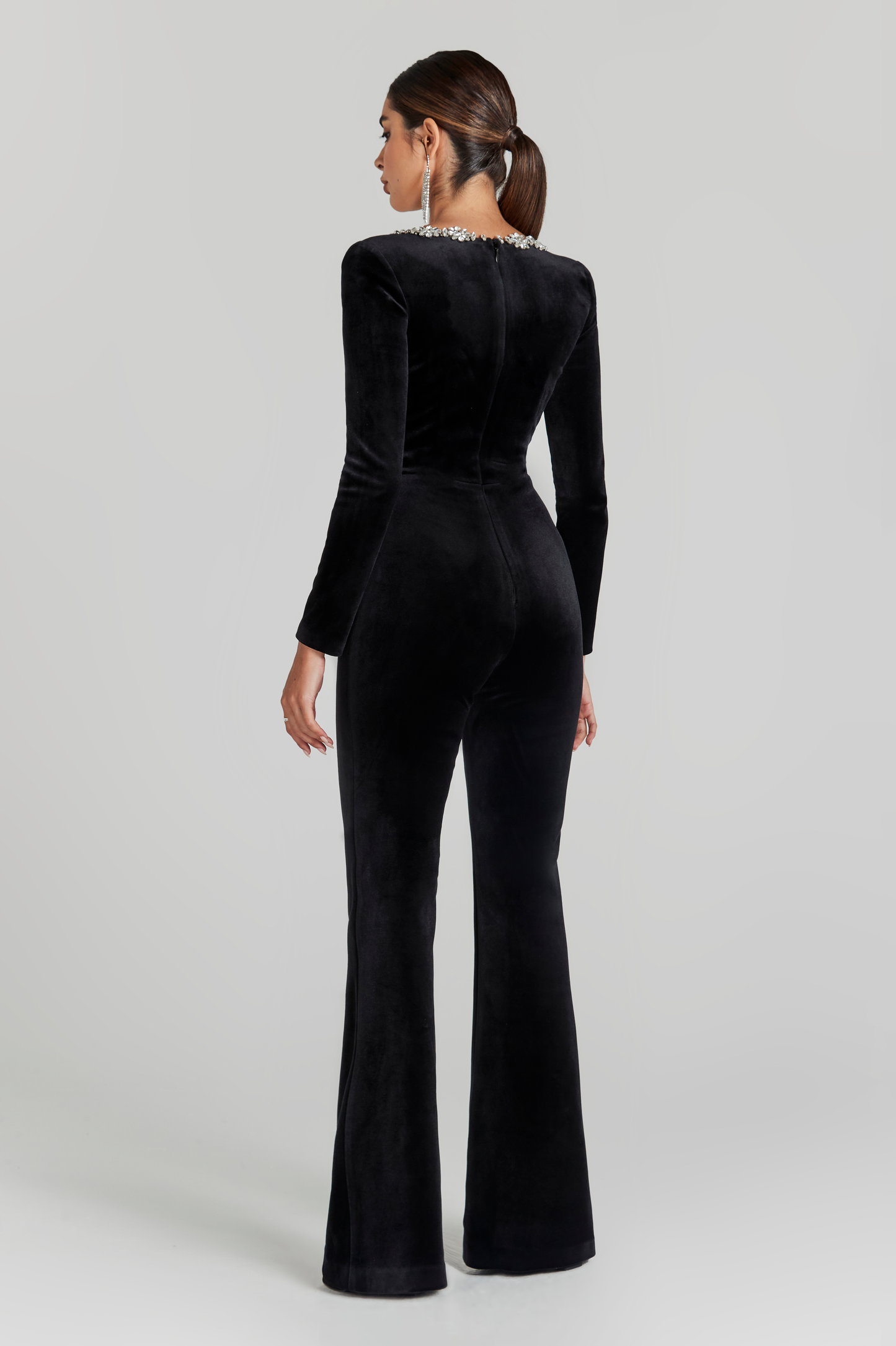 Damen Jumpsuit mit Nackendetail Elegant