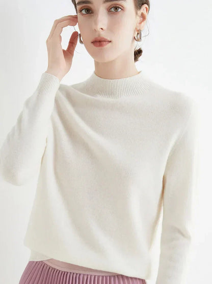 Damen Pullover Langarm Elegantes Design
