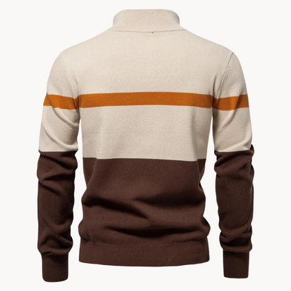 Herren Pullover Baumwolle Weich Klassisch