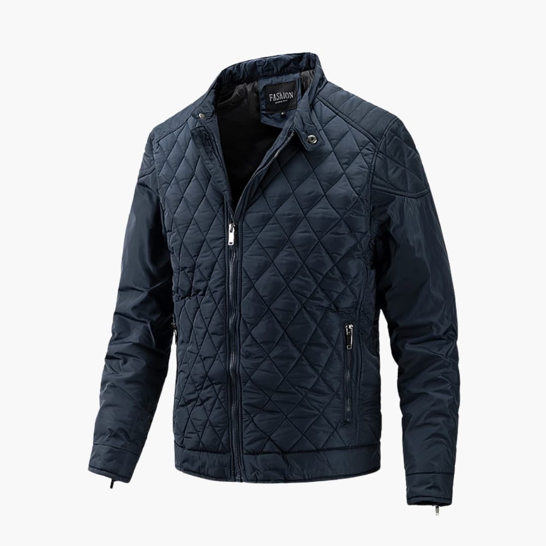 Herren Steppjacke Warme Übergangsjacke Elegant