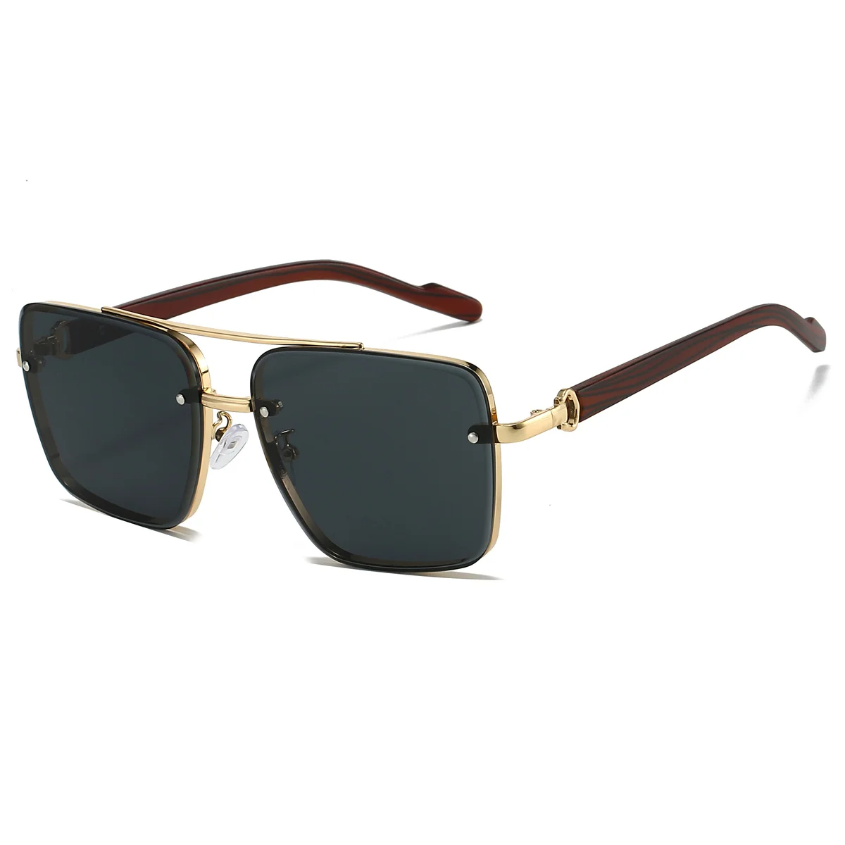 Herren Pilotenbrille Echtleder