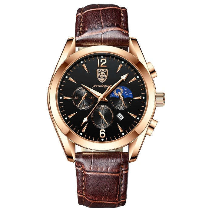 Herrenuhr Edelstahl Automatik Elegant