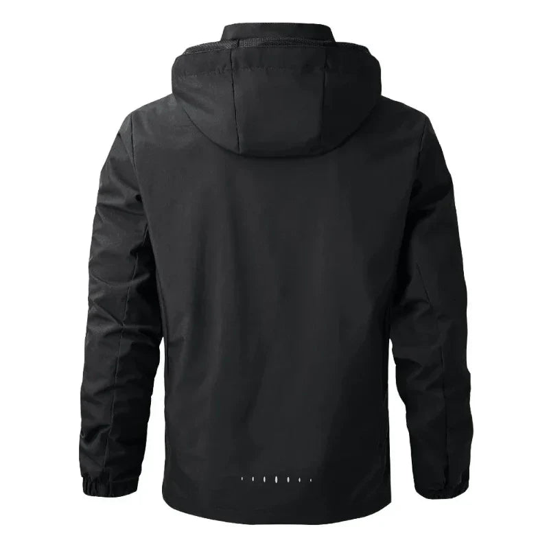 Herren Regenjacke Wasserdicht Atmungsaktiv Outdoor
