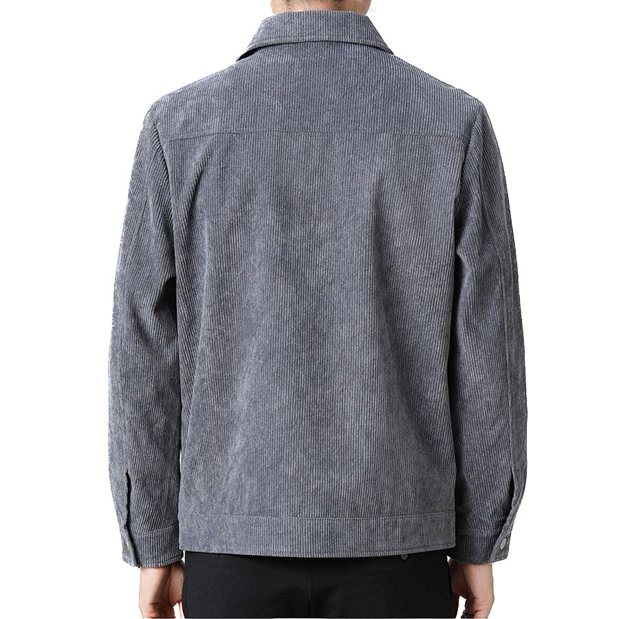 Herren Übergangsjacke Kord Klassisch Hochwertig