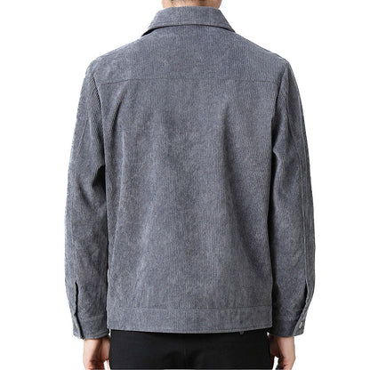 Herren Übergangsjacke Kord Klassisch Hochwertig