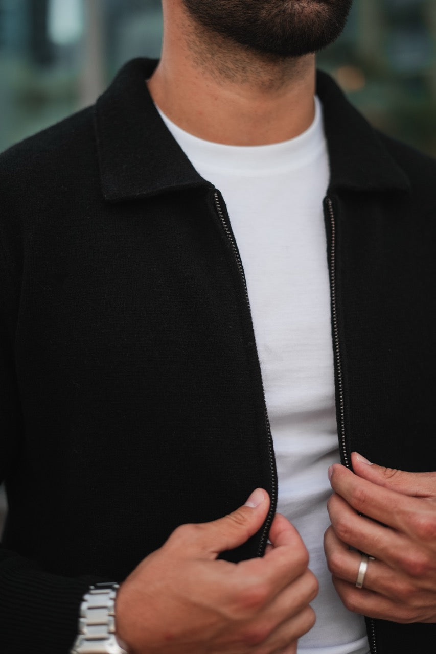 Herren Kaschmir Strickjacke Weich Elegant
