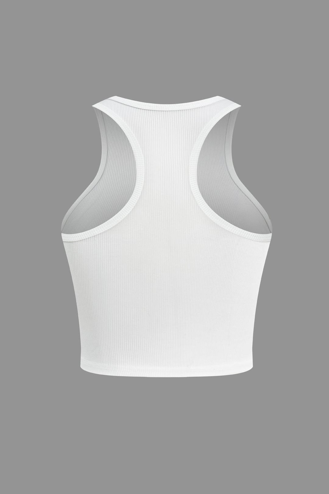 Damen Crop- Racerback-Ausschnitt