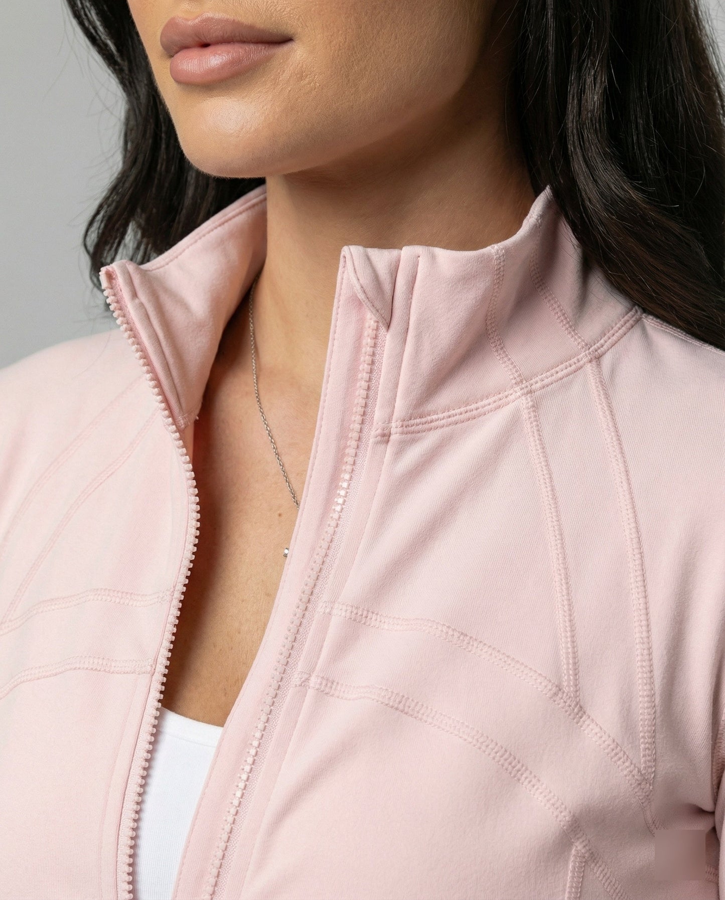 Damen Sportjacke Slim Fit Wasserabweisend für Yoga Fitness