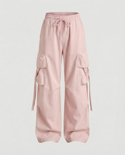 Bequeme Herren Cargohose Elastisch Vieltaschig Verstellbar