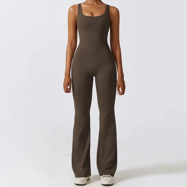 Damen Yoga-Overall Bequem Mit Rückenstütze