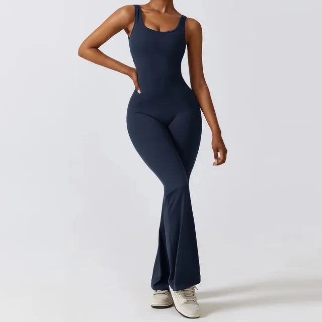 Damen Yoga-Overall Bequem Mit Rückenstütze