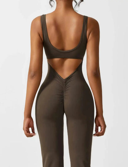 Damen Yoga-Overall Bequem Mit Rückenstütze