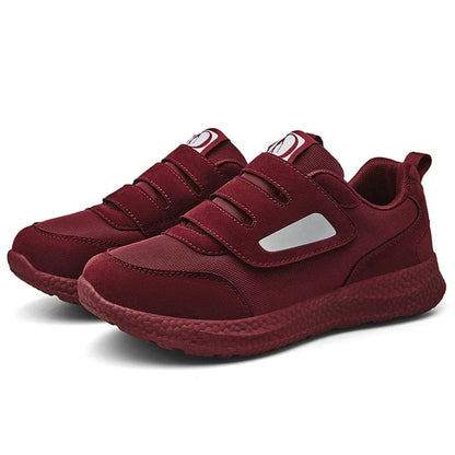 Damen Orthopädische Schuhe Bequem Klettverschluss Breite Passform