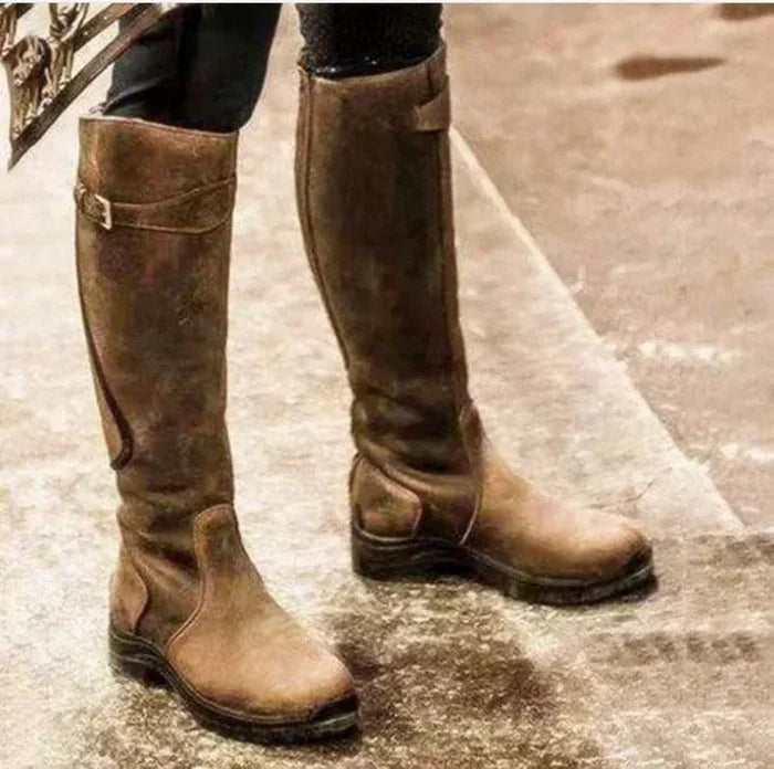 Damen Winterstiefel Wasserdicht Thermisch Rutschfest Schwarz - Norvielle