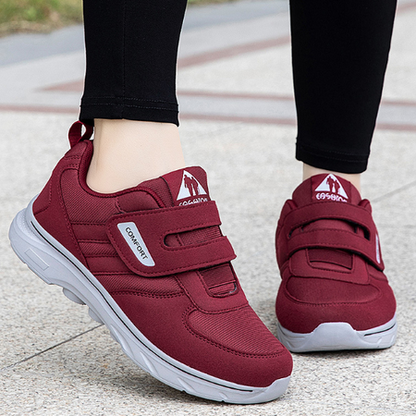 Atmungsaktive Laufschuhe Damen Klettverschluss