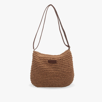 Damen Schultertasche Groß Leder