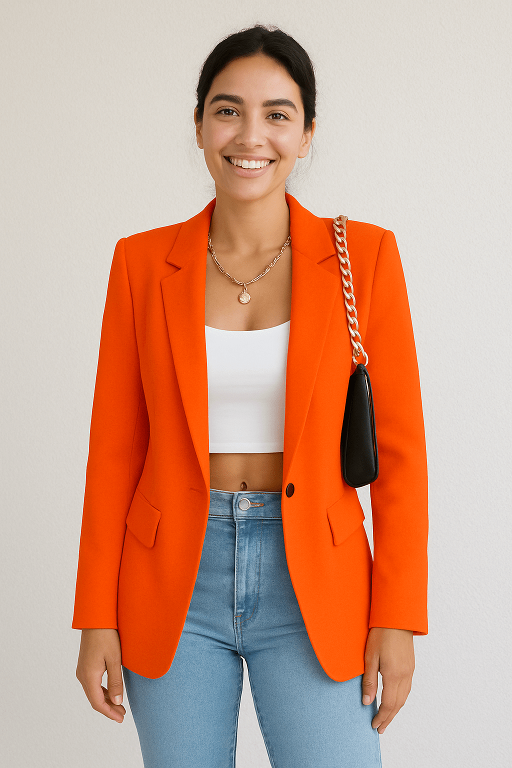 Damen Blazer Klassisch Büro
