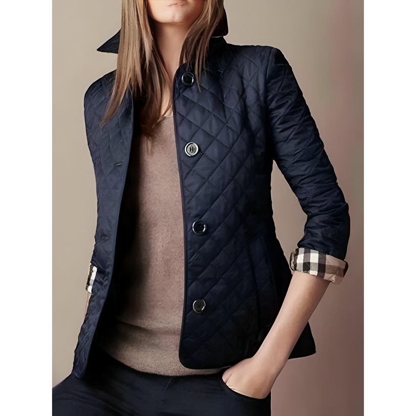 Damen Wattierte Daunenjacke Warm