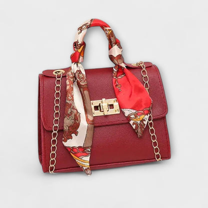 Damenhandtasche mit Ketten Schulterriemen Elegantes Design