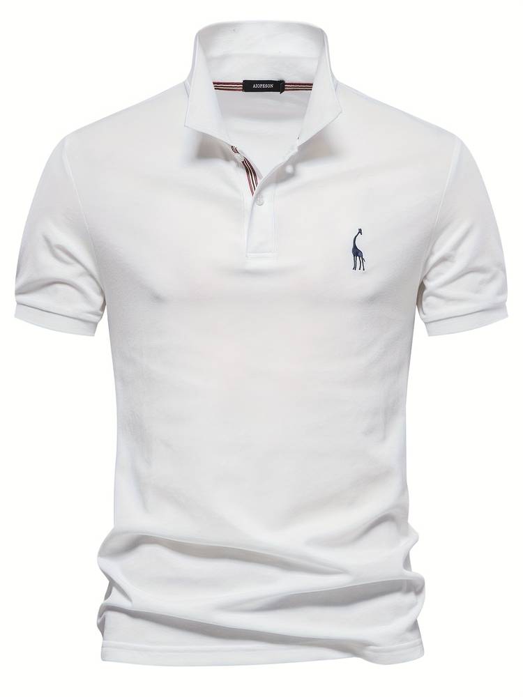 Herren Poloshirt Slim Fit Klassisch